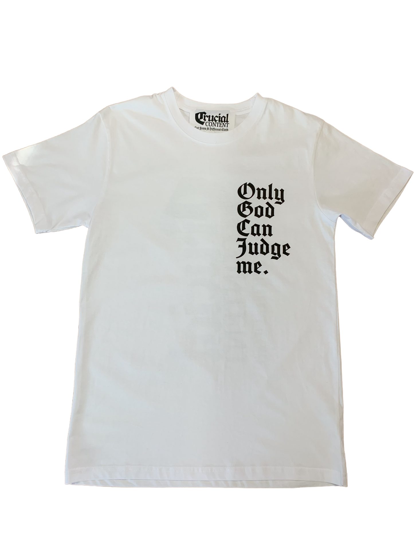 OG (ONLY GOD CAN JUDGE ME.) WHITE TEE