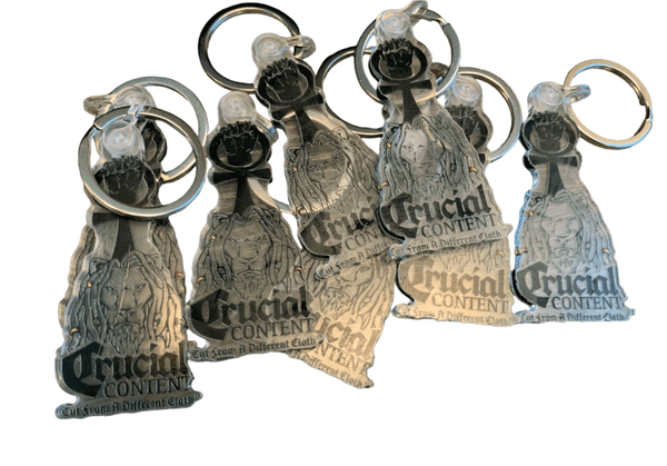 KEYCHAINS (Set Of 3) - Crucial Content Apparel