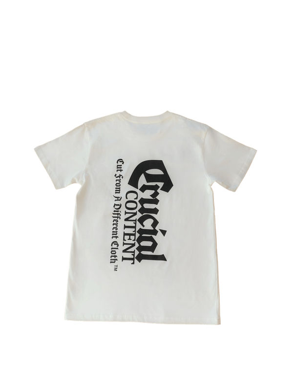 OG (ONLY GOD CAN JUDGE ME.) OFF WHITE TEE - Crucial Content Apparel