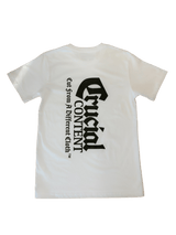 OG (ONLY GOD CAN JUDGE ME.) WHITE TEE - Crucial Content Apparel