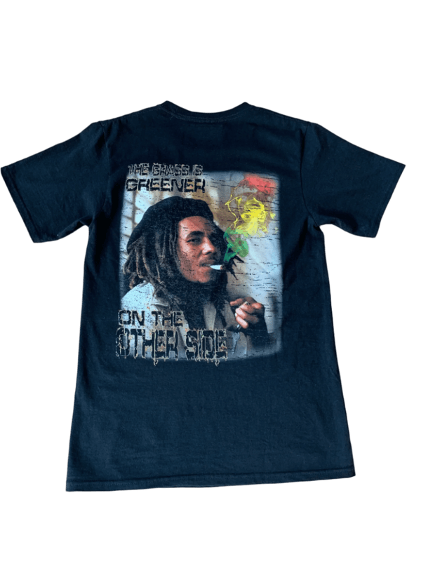 PREMIUM CUT RASTA EMBROIDERED TEE - Crucial Content Apparel